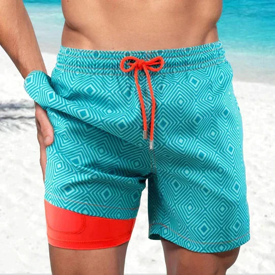 Benedikt | Herren Schnelltrocknende Badeshorts mit Innenfutter