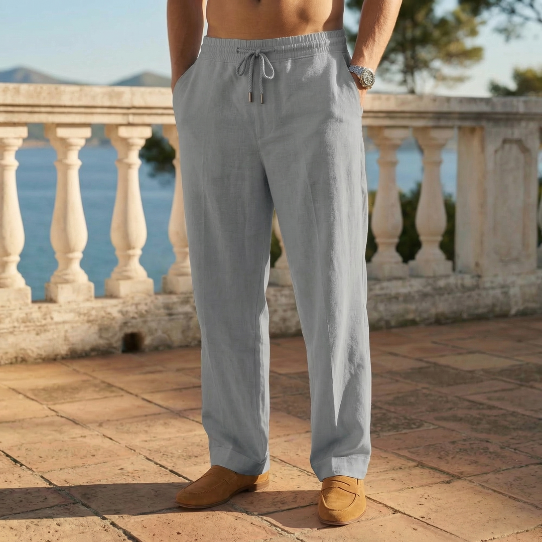 Bennet | Herren Lässige Kordelzug Hose