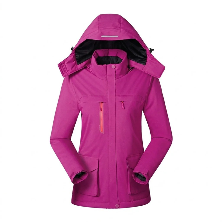Berta | Thermo Jacke mit Kapuze