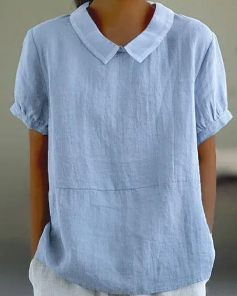 Ingrid | Klassische Kragenbluse