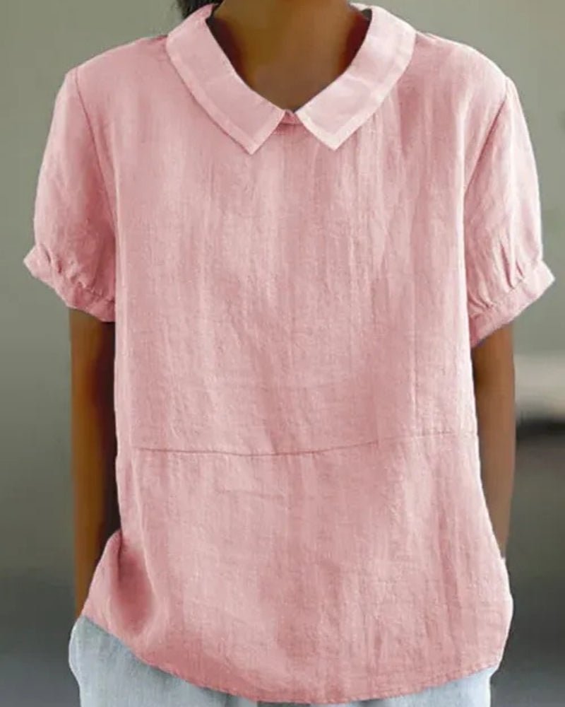 Ingrid | Klassische Kragenbluse