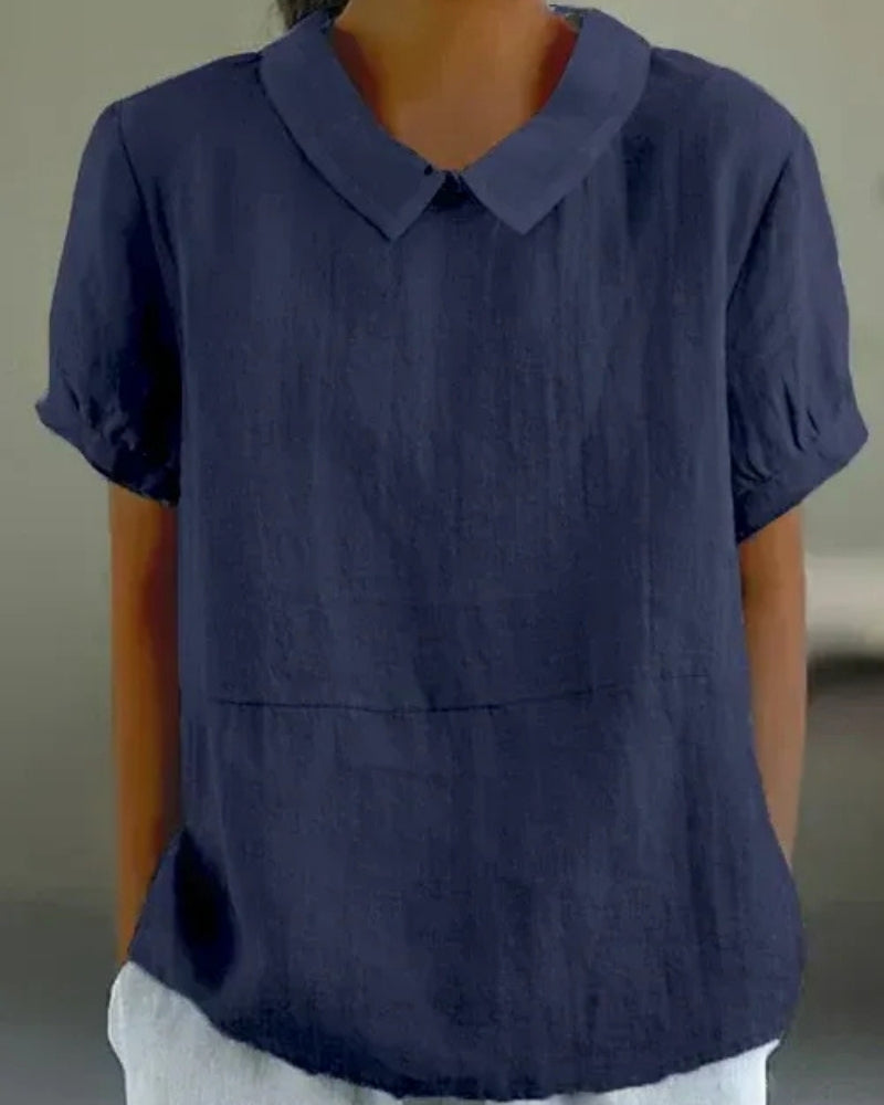 Ingrid | Klassische Kragenbluse