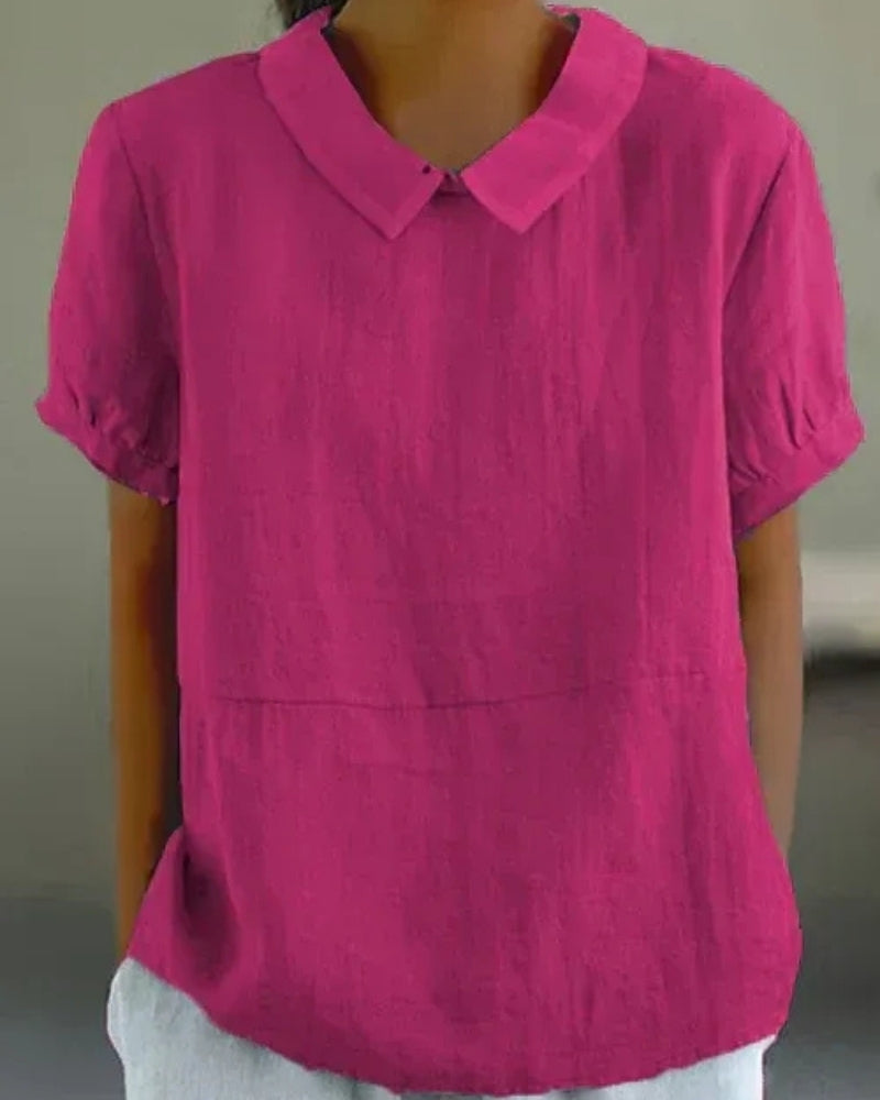 Ingrid | Klassische Kragenbluse
