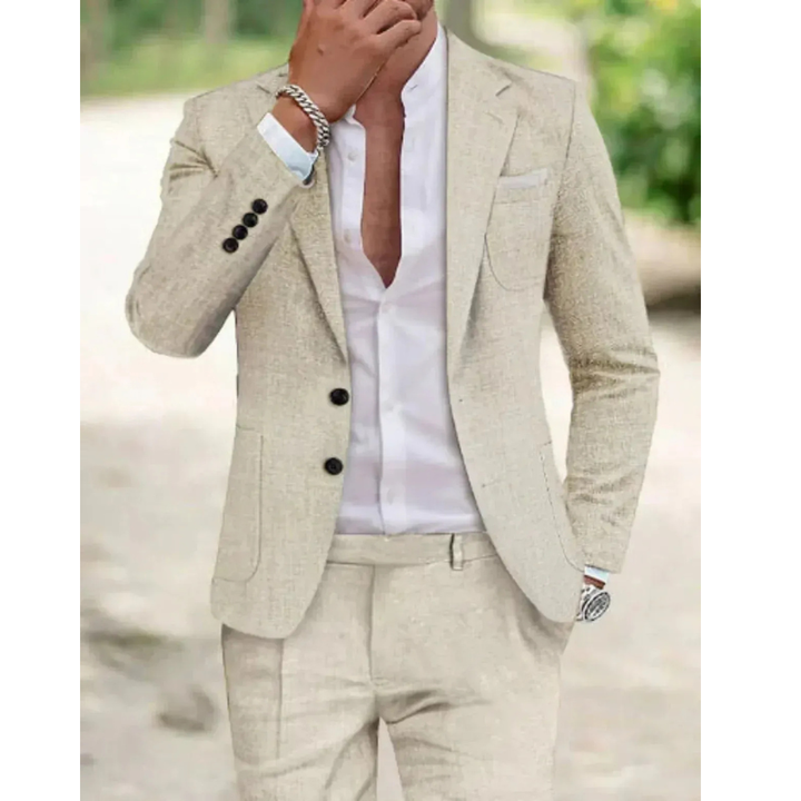 Bruno | Herren Eleganter Zweiteiliger Anzug