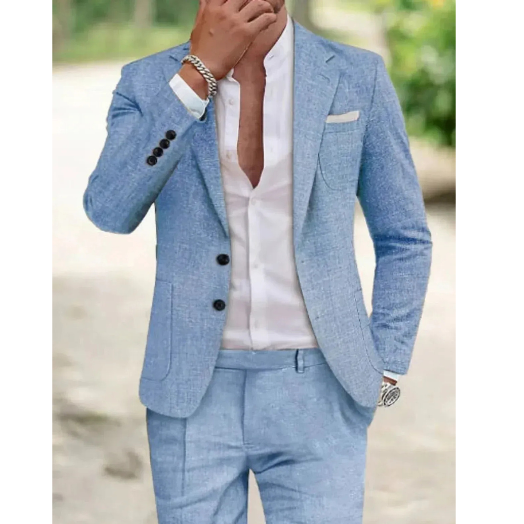 Bruno | Herren Eleganter Zweiteiliger Anzug