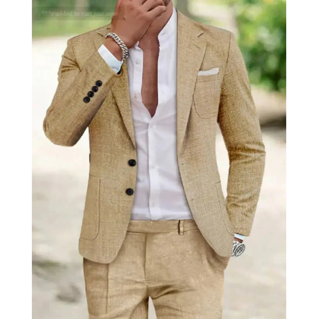 Bruno | Herren Eleganter Zweiteiliger Anzug