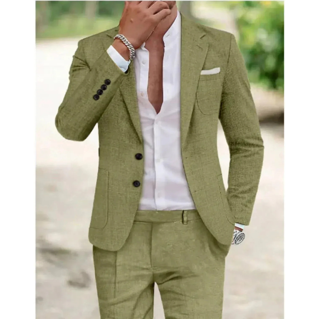Bruno | Herren Eleganter Zweiteiliger Anzug