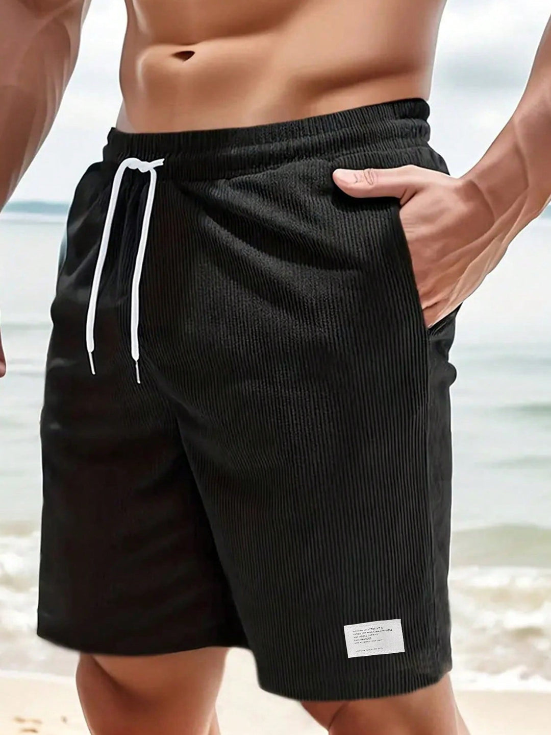 Bruno | Herren Sommer Shorts mit Kordelzug