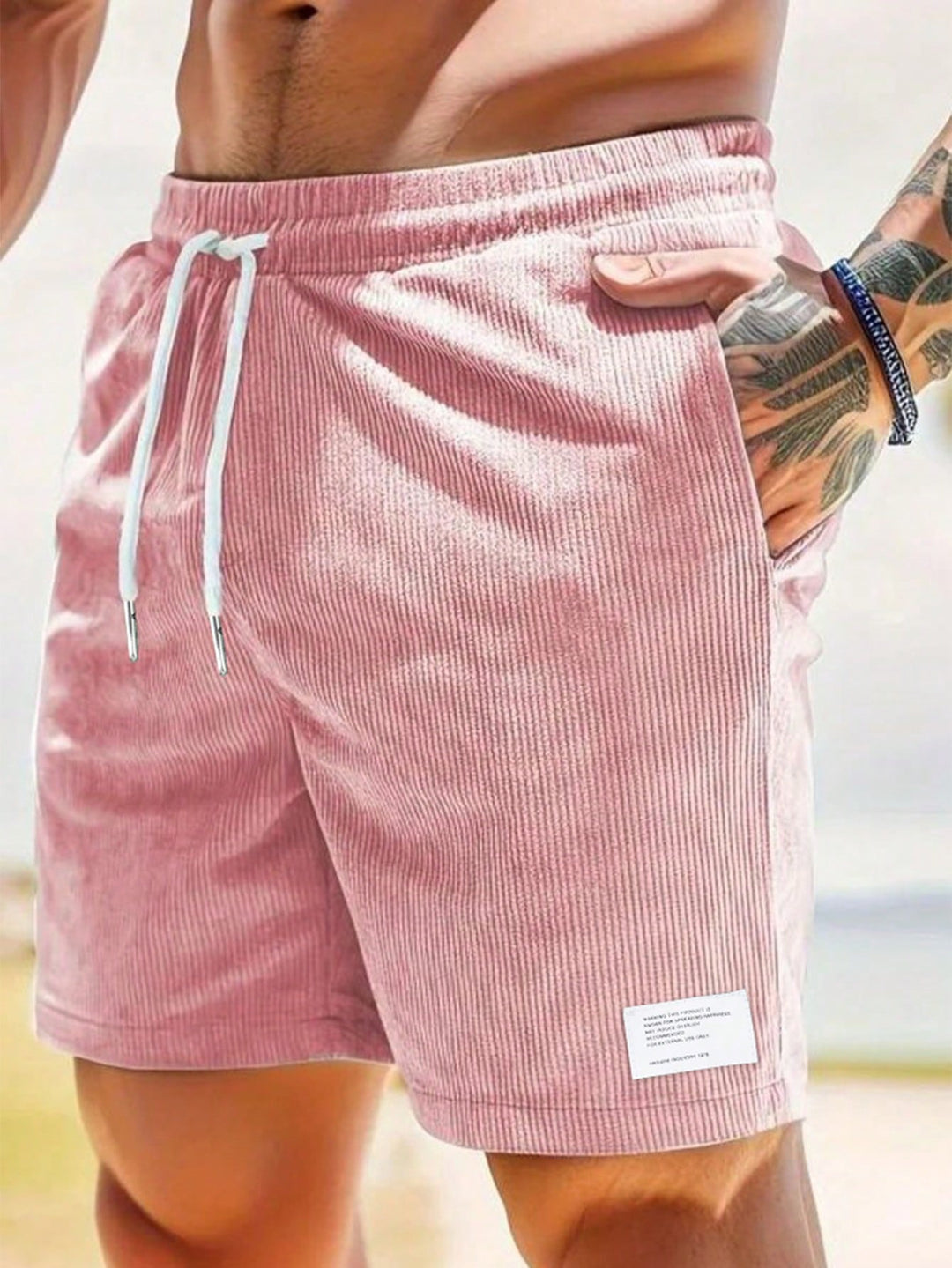 Bruno | Herren Sommer Shorts mit Kordelzug