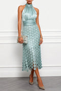 Céline | Halterneck Midi Kleid