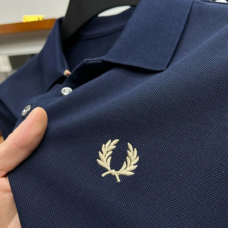 Calvin | Herren dehnbares elegantes Poloshirt