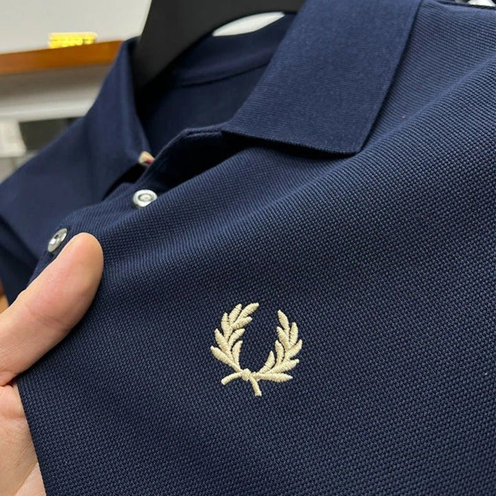 Calvin | Herren dehnbares elegantes Poloshirt