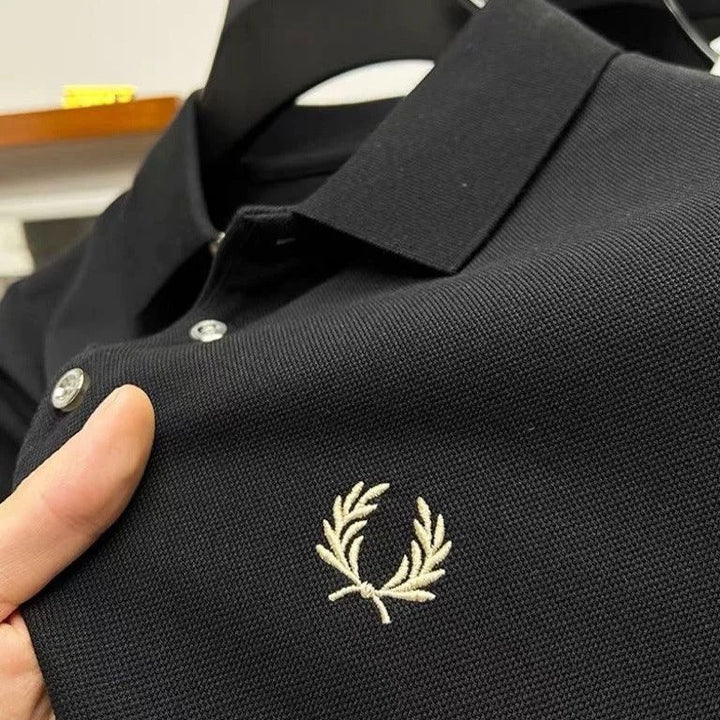Calvin | Herren dehnbares elegantes Poloshirt