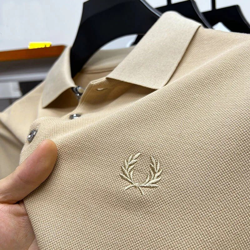Calvin | Herren dehnbares elegantes Poloshirt