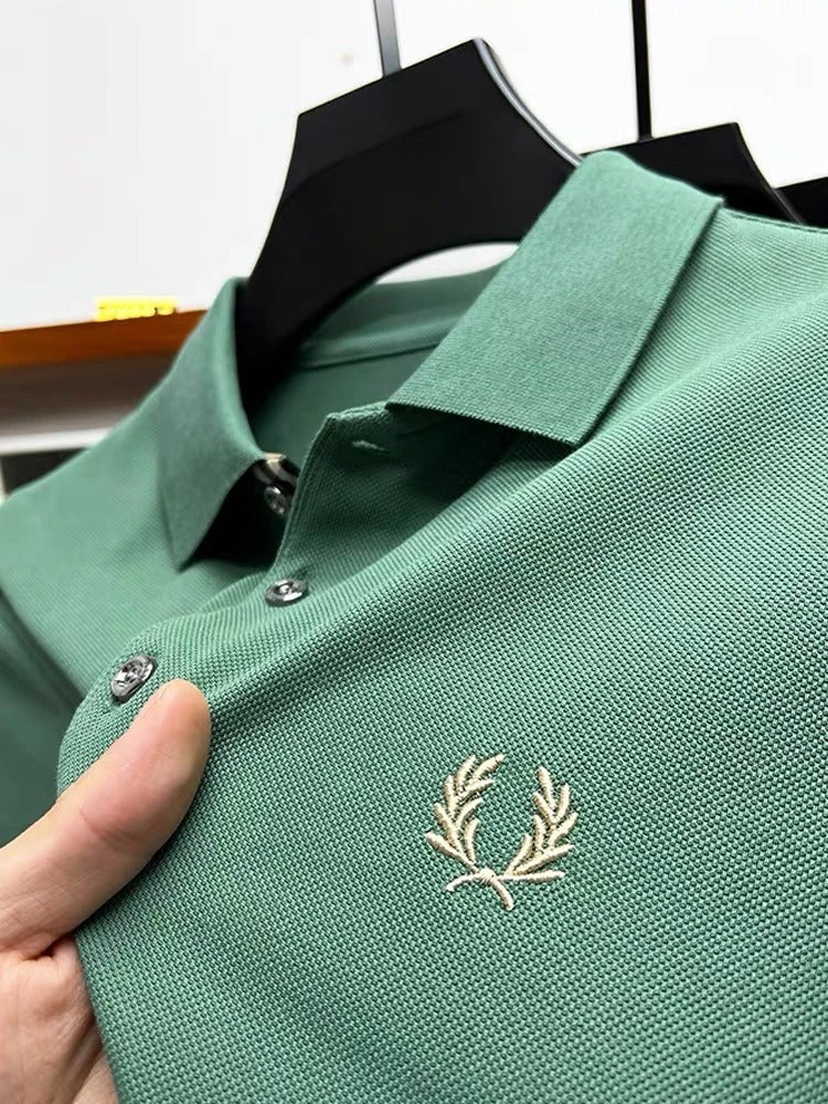 Calvin | Herren dehnbares elegantes Poloshirt
