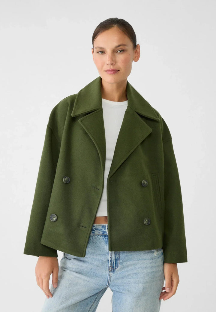 Charlotte | Kurze Zweireiher-Jacke