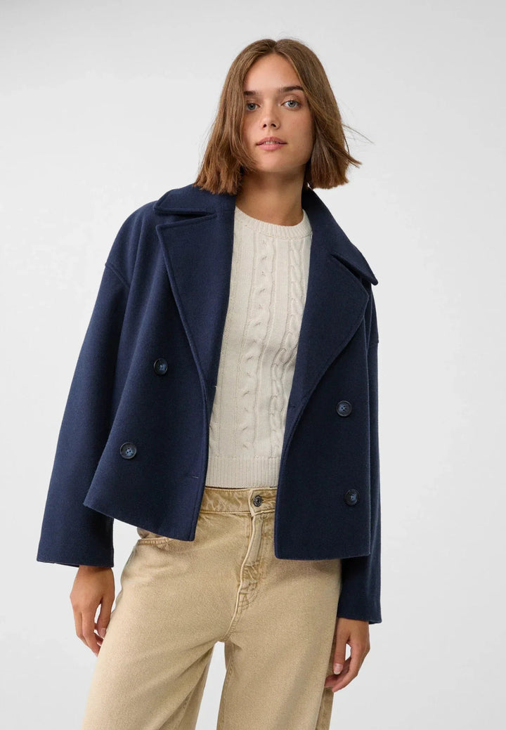 Charlotte | Kurze Zweireiher-Jacke