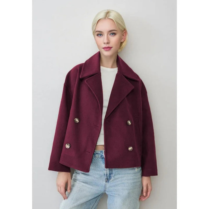 Charlotte | Kurze Zweireiher-Jacke