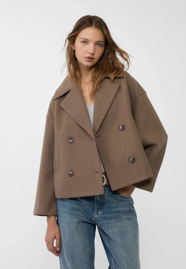 Charlotte | Kurze Zweireiher-Jacke