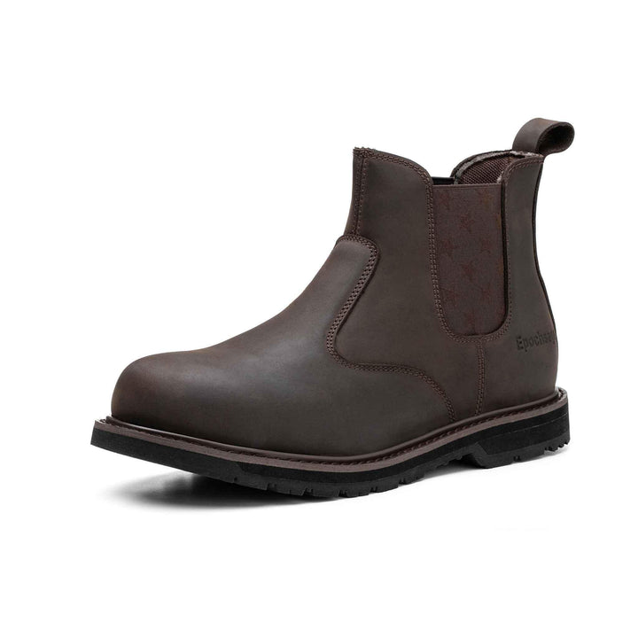Chelsea Sicherheitsstiefel Damen mit Stahlkappe und Sternenmuster