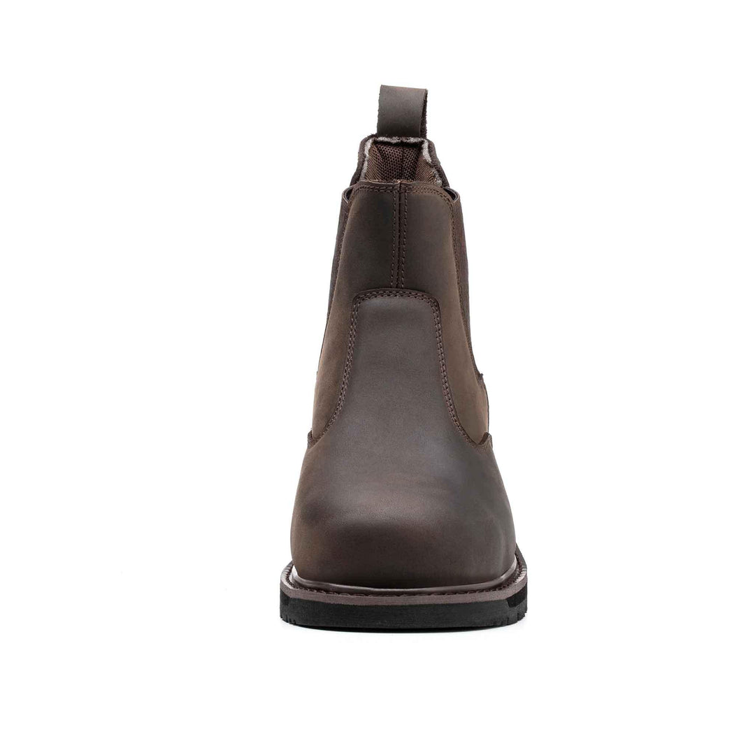 Chelsea Sicherheitsstiefel Damen mit Stahlkappe und Sternenmuster
