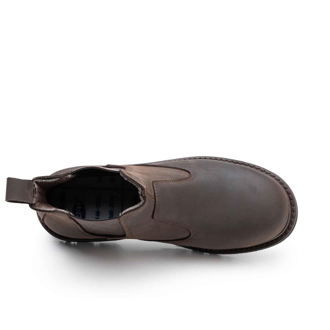Chelsea Sicherheitsstiefel Damen mit Stahlkappe und Sternenmuster
