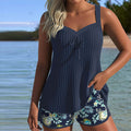 Clara | Floral Tankini Set mit Blütenmuster