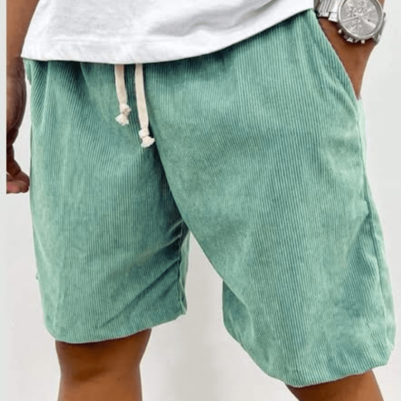 Cordo | Herren Strukturierte Cord-Freizeitshorts