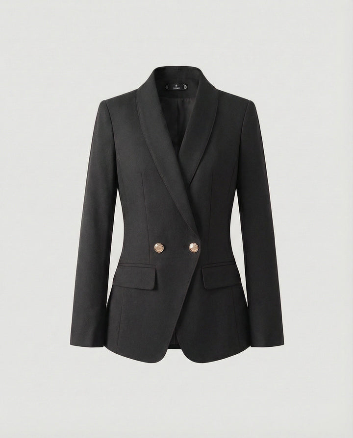 Damen Blazer mit Hose im Eleganten Set