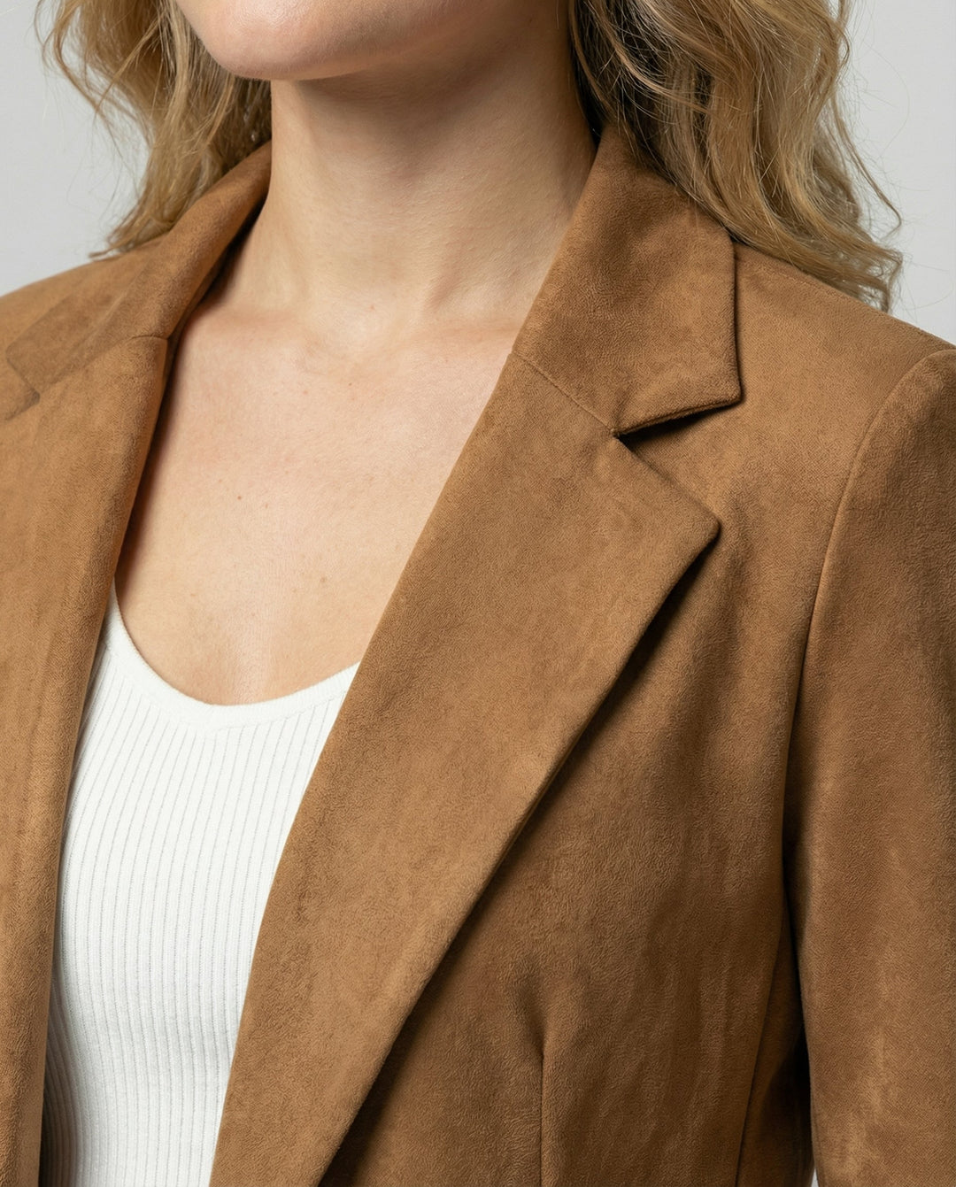 Damen Blazer mit Rock im Zweiteiligen Set