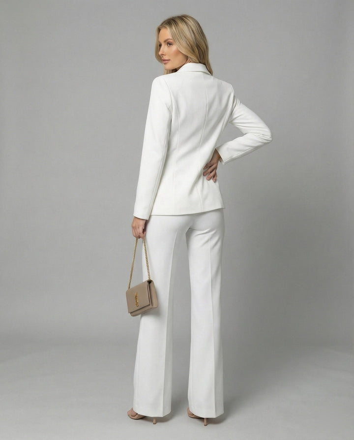 Damen Blazer und Hose im Klassischen Zweiteiler