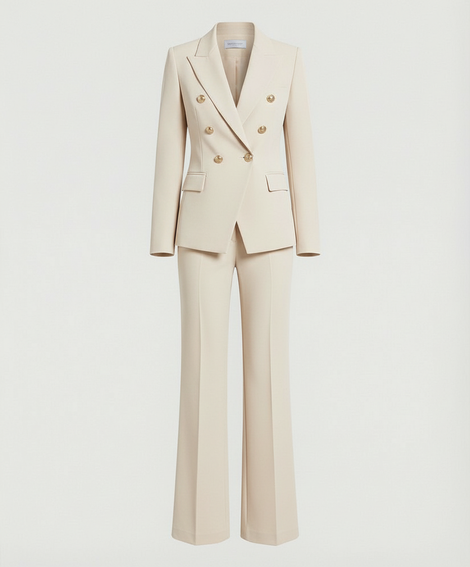 Damen Blazer und Hose im Klassischen Zweiteiler