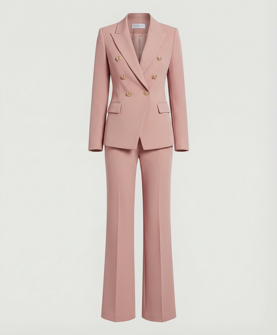 Damen Blazer und Hose im Klassischen Zweiteiler