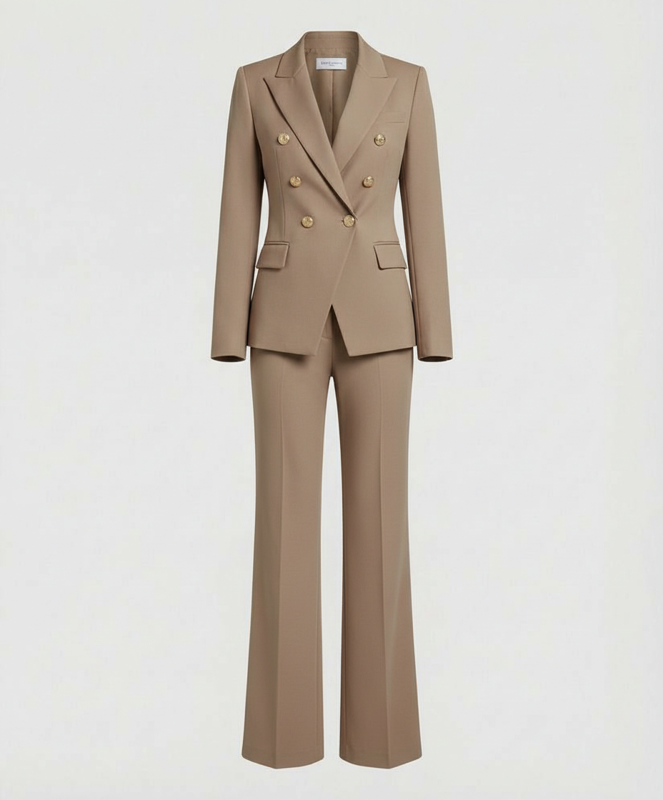 Damen Blazer und Hose im Klassischen Zweiteiler