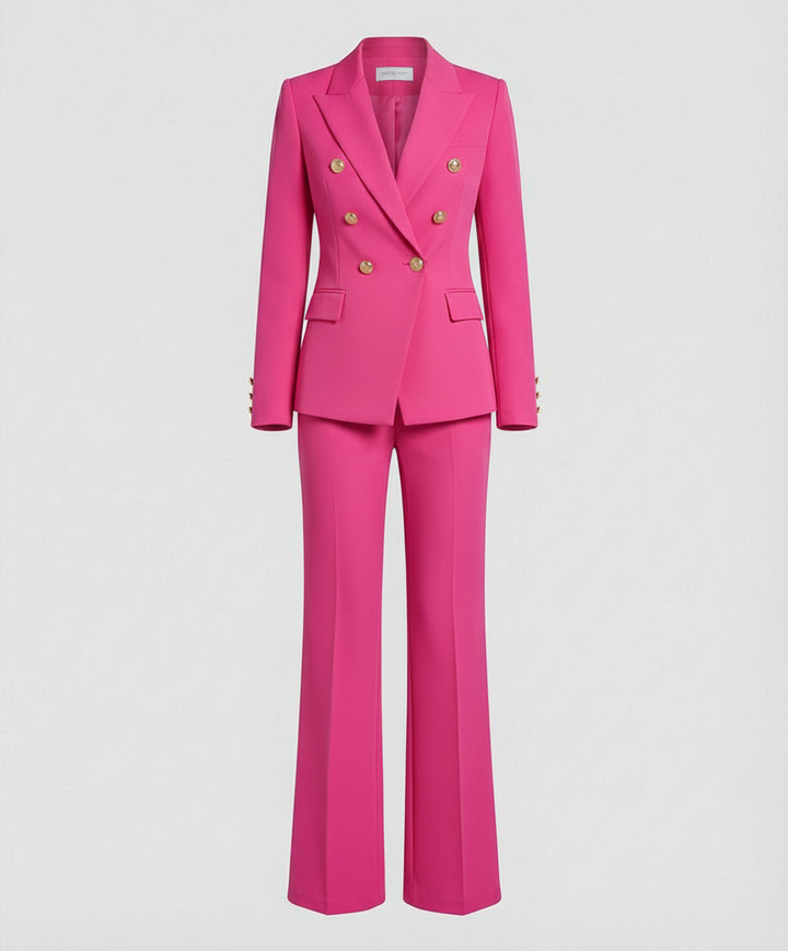 Damen Blazer und Hose im Klassischen Zweiteiler