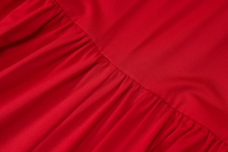 Dames jumpsuit met spaghettibandjes, V-hals, gekruiste rug en wijde pijpen