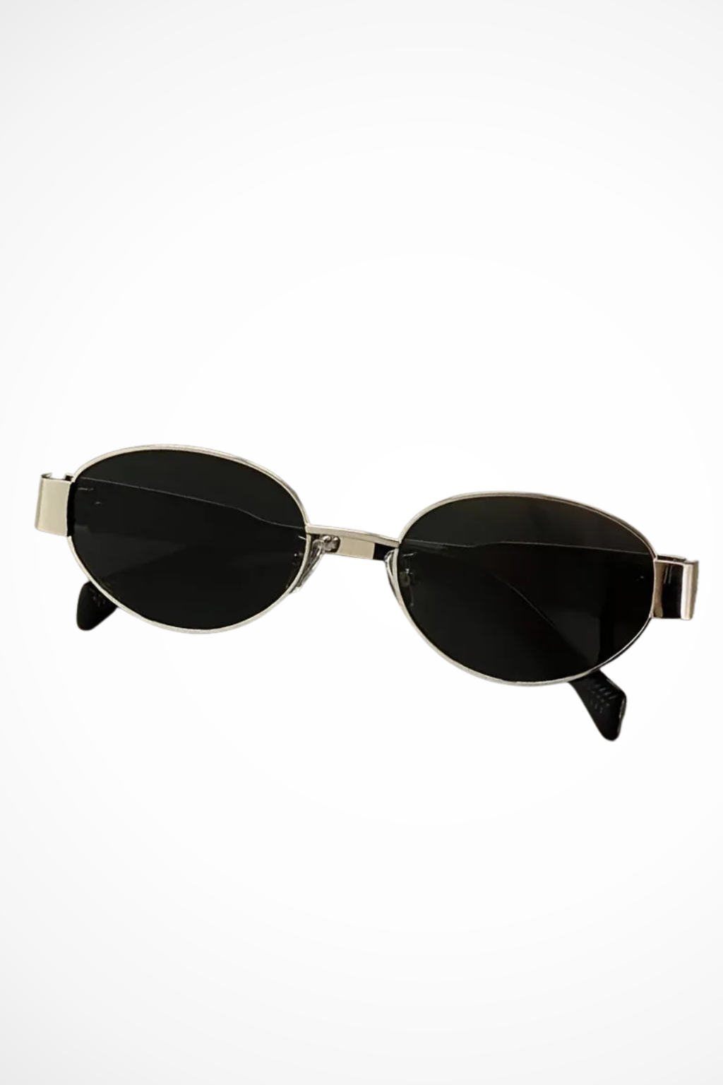 Damen Sonnenbrille mit ovalem Rahmen und Metallgestell