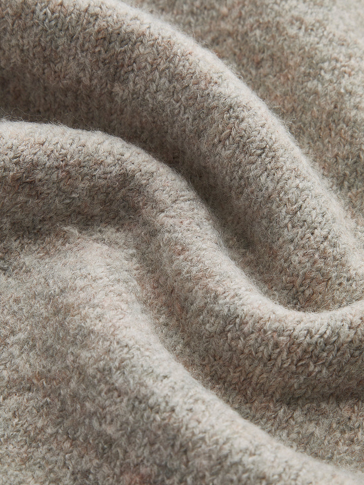 Damen Strickpullover mit Rundhalsausschnitt