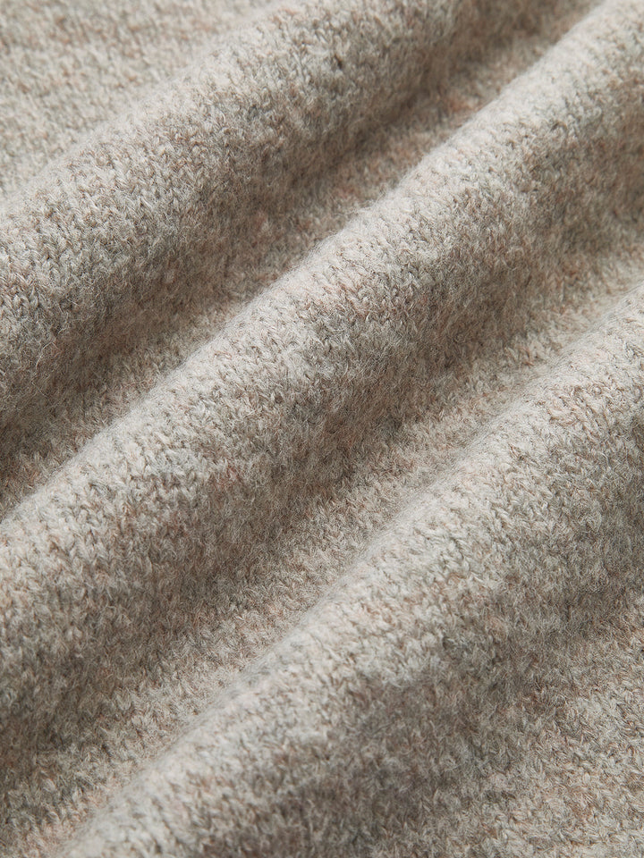 Damen Strickpullover mit Rundhalsausschnitt