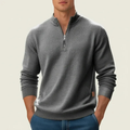 Daniel | Herren Strickpullover mit Quarter-Zip