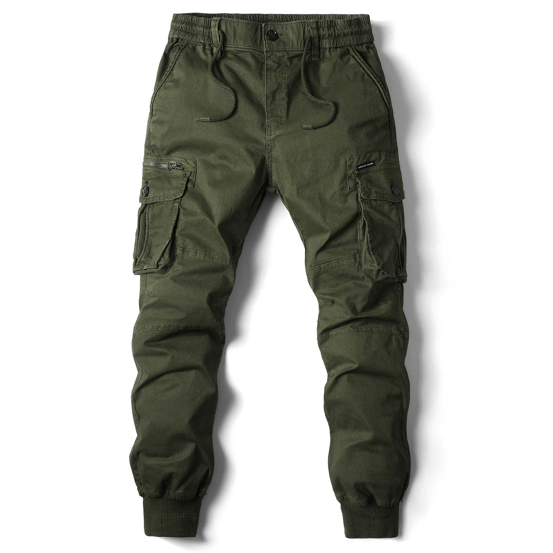 David | Herren schmal zulaufende Cargohose