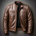 Dominik | Herren Vintage Lederjacke Zeitlos