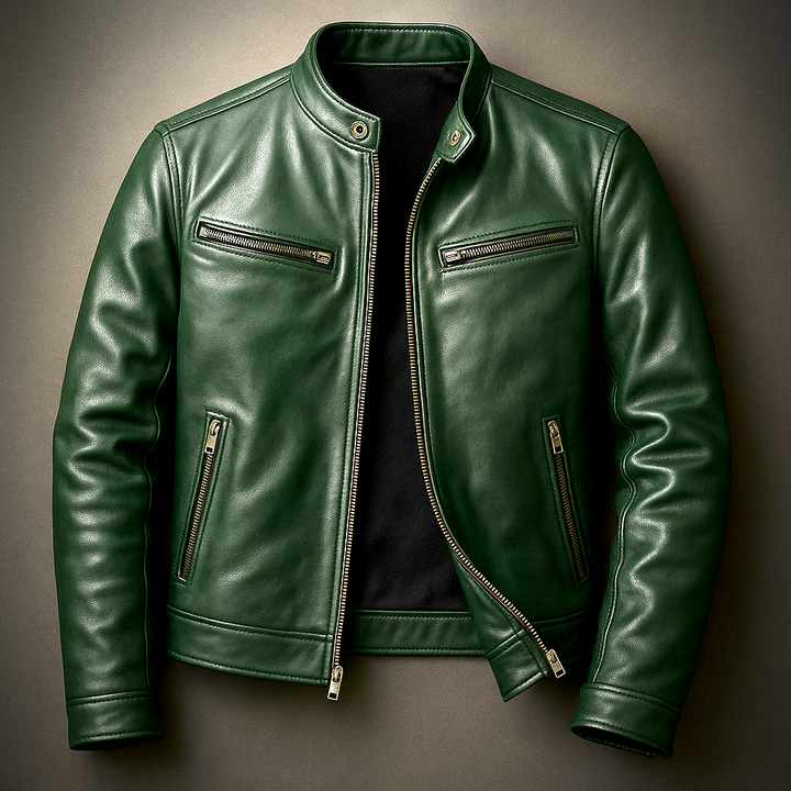 Dominik | Herren Vintage Lederjacke Zeitlos