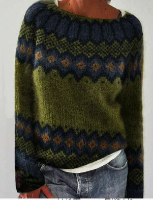 Dorothea | Weicher Rundhals Strickpullover
