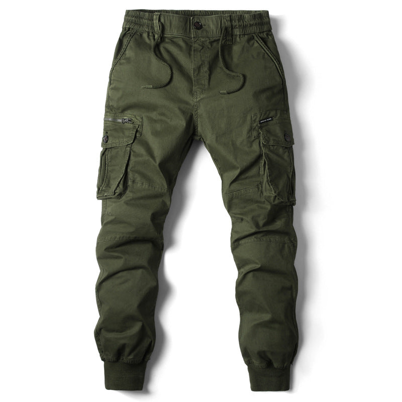Niel | Herren Cargo Jogger Multi-Pocket Rippbündchen