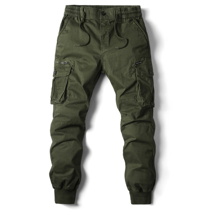 Niel | Herren Cargo Jogger Multi-Pocket Rippbündchen