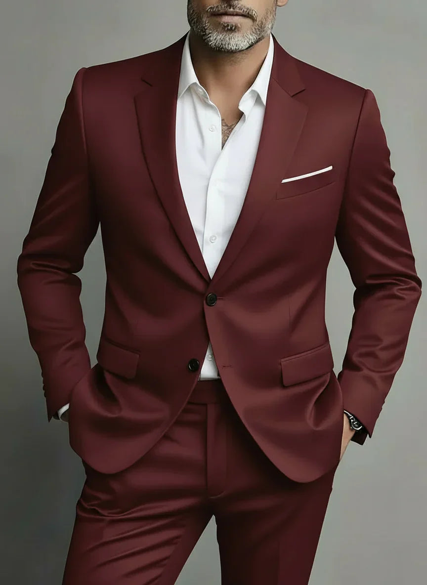 Elias | Herren Eleganter Slim Fit Anzug