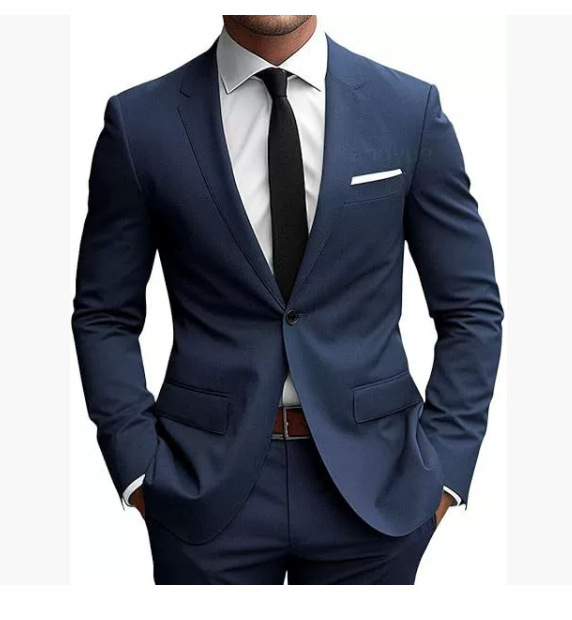Elias | Herren Eleganter Slim Fit Anzug