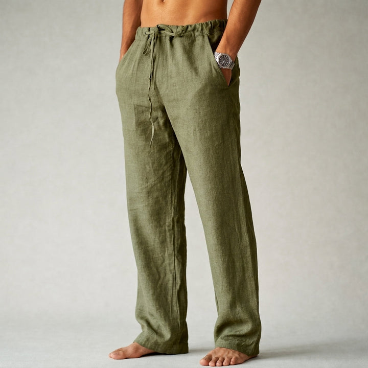 Eligio | Herren Bequeme Kordelzug Hose mit Taschen