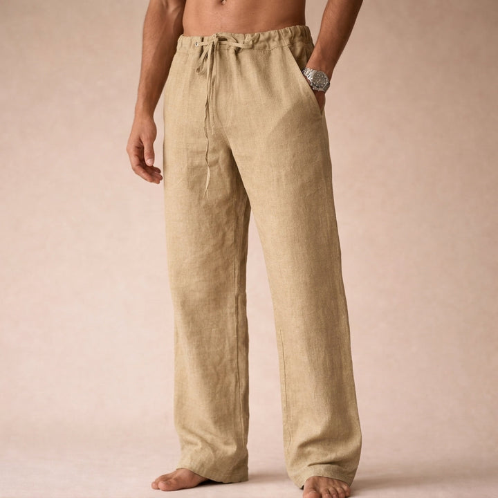 Eligio | Herren Bequeme Kordelzug Hose mit Taschen